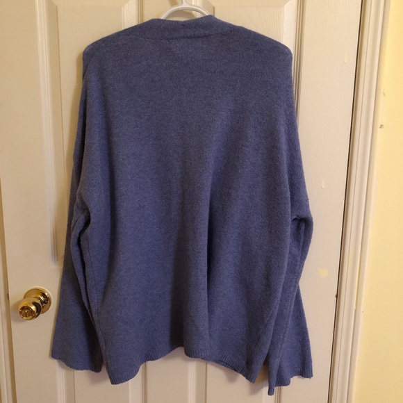 Forever 21 Medium Long Light Blue Cardigan - Picture 2 of 6